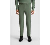 BOSS Pantalon Slim en tissu stretch déperlant - Style T_Commuter-Slim, 50534303 Vert sombre 52