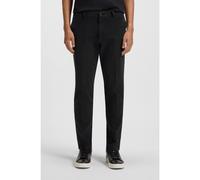 BOSS Pantalon Slim en twill de coton stretch - Style H-Kaiton1, 50543312 Noir 40/32