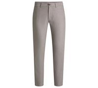 BOSS Pantalon slim en twill stretch - Style Chino_slim, 50536834 Beige clair 36/34