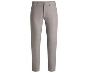 BOSS Pantalon slim en twill stretch - Style Chino_slim, 50536834 Beige clair 38/32
