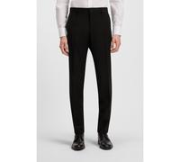 BOSS Pantalon Slim Fit en laine vierge mélangée - Style H-Genius-MM-C-224, 50482735 Noir 25
