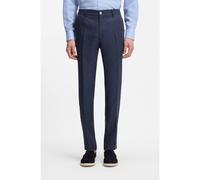 BOSS Pantalon Slim Fit en mélange de lin - Style C-Genius-262, 50561886 Bleu foncé 102