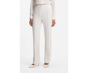 BOSS Pantalon Straight en tissu mat - Style Tanjana2, 50564487 Naturel 36