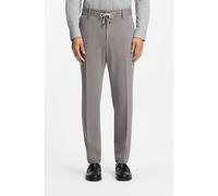 BOSS Pantalon Tapered à cordon de serrage réversible - Style C-Perin-RDS-261, 50556798 Argent 48