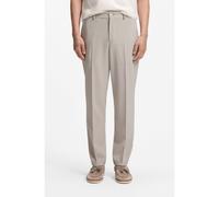 BOSS Pantalon Tapered en laine vierge à micro motif - Style P-Perin-IDS-263F, 50564687 Beige clair 58