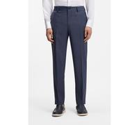 BOSS Pantalon Tapered en laine vierge lavable - Style P-Perin-CW-WG-262, 50561986 Bleu 50