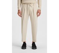 BOSS Pantalon Tapered en tissu stretch déperlant - Style T_Convert-Pleat, 50539085 Beige clair 98