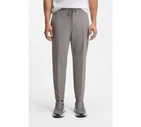BOSS Pantalon Tapered en tissu stretch déperlant - Style T_Flex, 50534313 Gris chiné 48