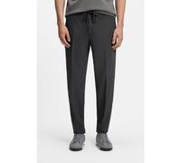BOSS Pantalon Tapered en tissu stretch déperlant - Style T_Flex, 50534313 Gris sombre 64