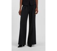 BOSS Pantalon Wide en tissu stretch - Style C_Tiwi2, 50545580 Noir 36