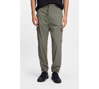 BOSS Pantalons cargo en tissu froissé déperlant - Style Sracky_5_Cargo, 50555852 Gris 50