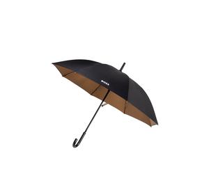 BOSS Parapluie citadin avec toile bicolore - Style Umbrella City Iconic Black, 58122619 Noir pcs.