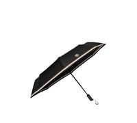 BOSS Parapluie de poche noir avec logo Double B et rayures emblématiques - Style Pocket umbrella Varsity Black, 58837093 Noir pcs.