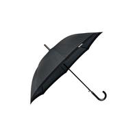 BOSS Parapluie de ville à chevrons gris foncé avec poignée en similicuir - Style Umbrella Chevron Dark Grey, 58837104 Gris sombre pcs.