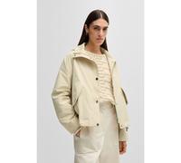BOSS Parka à capuche en tissu déperlant - Style Carbora2, 50531879 Beige clair 38