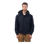 Boss - Parka imperméable style ottoman - Homme - Vestes - Bleu - Taille: 2XL