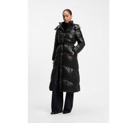 BOSS Parka longue avec ceinture détachable - Style Pamega, 50567449 Noir 40