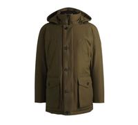 Boss - Parka Osiass - Homme - Manteaux - Vert - Taille: M