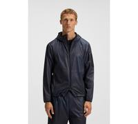 BOSS Parka sportif à capuche et imprimé intégral - Style OW_Jump JT HD, 50547720 Bleu foncé L