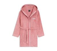 BOSS Peignoir en coton avec logo brodé - Style EDGE Blush Woman bathrobe XL, KIM-EDGE Rose XL