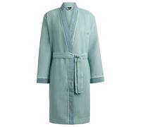 BOSS Peignoir en coton nid-d’abeilles à détails contrastants en molleton - Style THERMS Mist S, KIM-THERMS Chaux XL