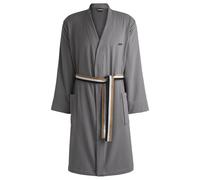 BOSS Peignoir en molleton de coton à séchage rapide - Style BLINEA White Bath robe XL, KIM-BLINEA Gris M