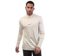Boss Pirol 10272555 Green Long Sleeve Polo Blanc L Homme