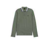 BOSS Plisy Polo, Open Green 359, XL Hommes