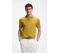 BOSS Polo à col Johnny en jacquard de coton - Style C-Ponti 118, 50565176 Or XL