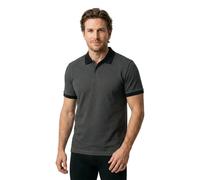 BOSS Polo en coton à la structure originale - Style H-Parlay 102, 50555172 Gris sombre S