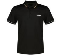 Hugo - Polo en coton piqué stretch - Homme - Tops - Noir - Taille: 2XL