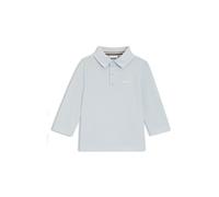 BOSS Polo à manches longues en piqué de coton pour enfant - Style J52449/79102A, J52449 bleu clair 86