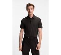BOSS Polo BECKHAM x BOSS en coton et soie - Style Parris 37_DB, 50554093 Marron foncé M
