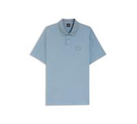 BOSS Polo Coupe Décontractée en Coton Interlock avec Logo Artistique