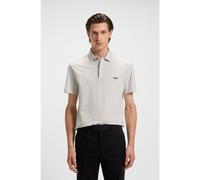 BOSS Polo en coton et soie BOSS x ASTON MARTIN - Style L-Tracy_AM-254, 50548616 Gris chiné M