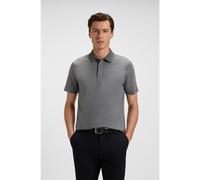 BOSS Polo en coton mélangé à la finition mercerisée - Style P-Prout 224, 50531949 Gris XS