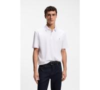 BOSS Polo en coton mercerisé à monogramme Double B - Style C-Parris 01, 50555829 Blanc M