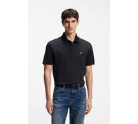 BOSS Polo en coton mercerisé à monogramme Double B - Style C-Parris 01, 50555829 Bleu foncé XXL