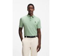 BOSS Polo en coton mercerisé à monogramme Double B - Style C-Parris 01, 50555829 Chaux S