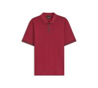 BOSS Polo en coton mercerisé avec finitions à rayures - Style H-Parlay 238, 50559668 Rouge XL
