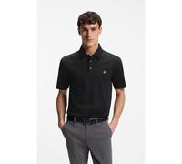 BOSS Polo en coton mercerisé avec monogramme double B - Style C-Parris 01, 50555829 Noir M