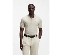 BOSS Polo en coton Pima avec imprimé placé - Style PL_GOC Rank 3, 50570015 Beige clair S