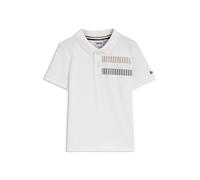 BOSS Polo en coton stretch avec rayures emblématiques pour enfant - Style J52100/10P03A, J52100 Blanc 86