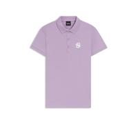 BOSS Polo en coton stretch d'inspiration équestre à monogramme Double B - Style MONA POLO WHITE, B7W0602 Violet clair XS