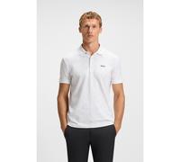 BOSS Polo en coton stretch entièrement imprimé - Style Polo AO Zone, 50549358 Blanc XXL