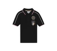 BOSS Polo en piqué de coton à détails contrastants pour enfant - Style J52695/09B12A, J52695 Noir 102
