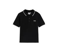 BOSS Polo en piqué de coton à logo imprimé pour enfant - Style J25P26/10P14A, J25P26 Noir 102