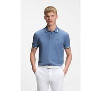 Boss Paddy 10241663 Green Short Sleeve Polo Bleu S Homme