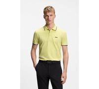 Boss Paddy 10241663 Green Short Sleeve Polo Jaune L Homme