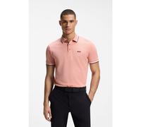 Boss Paddy 10241663 Green Short Sleeve Polo Rose M Homme